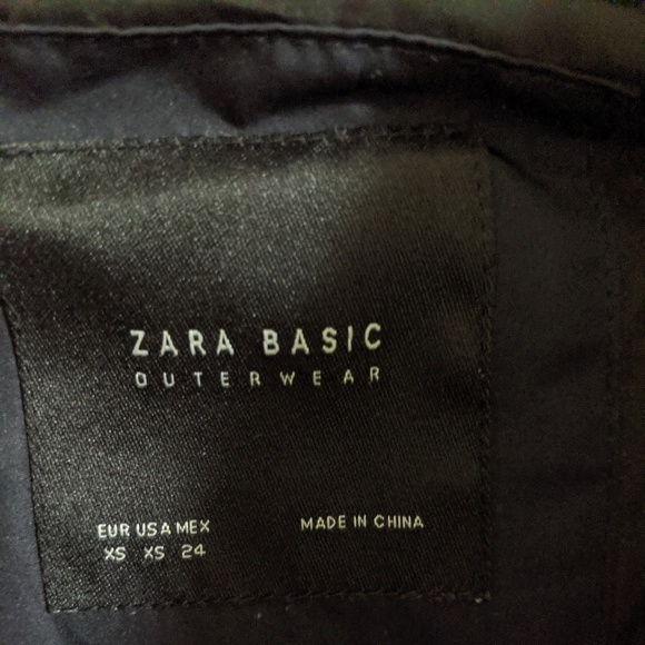 Zara Basic puffer jacket - Picture 3 of 4